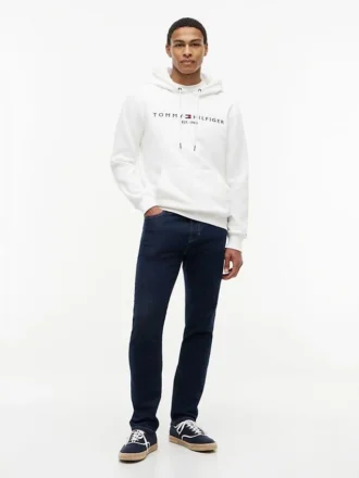 Hoodie mit gesticktem Tommy-Logo