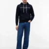 Hoodie mit gesticktem Tommy-Logo