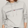 Hoodie mit gesticktem Tommy-Logo