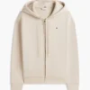 Hoodie mit Reißverschluss in lockerer Passform Hoodie mit Reißverschluss in lockerer Passform