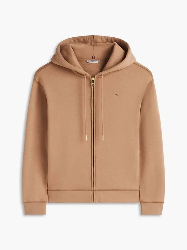 Hoodie mit Reißverschluss in lockerer Passform Hoodie mit Reißverschluss in lockerer Passform