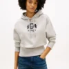 Hoodie mit Wappen-Logo und gebürsteter Innenseite
