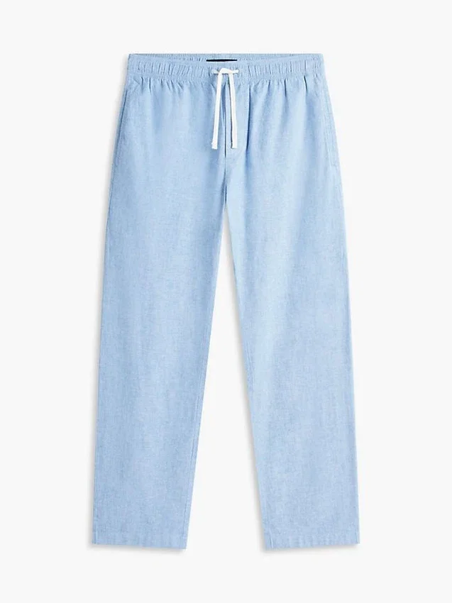 Hose aus Baumwoll-Leinen-Mischung Hose aus Baumwoll-Leinen-Mischung