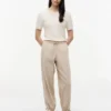 Hose aus Leinen-Baumwoll-Mischung Hose aus Leinen-Baumwoll-Mischung