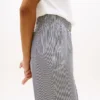 Hose mit weitem Bein und Knöchellänge Hose mit weitem Bein und Knöchellänge