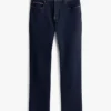 Indigo-Waschung Straight-Fit-Jeans Indigo-Waschung Straight-Fit-Jeans