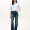 Jeans mit mittlerer Leibhöhe und geradem, lockerem Schnitt Jeans mit mittlerer Leibhöhe und geradem, lockerem Schnitt