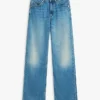 Jeans mit mittlerer Leibhöhe und geradem, lockerem Schnitt Jeans mit mittlerer Leibhöhe und geradem, lockerem Schnitt