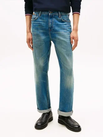Jeans mit Schnallenverschluss