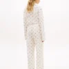 Jersey-Hose mit Blumenprint