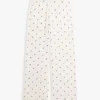 Jersey-Hose mit Blumenprint