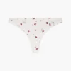 Jersey-String mit Blumenprint