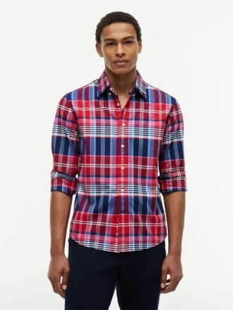 Kariertes Oxford-Hemd in Regular Fit