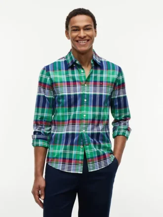 Kariertes Oxford-Hemd in Regular Fit