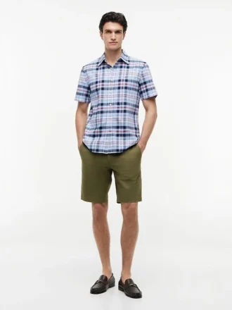 Kariertes Oxford-Hemd in Regular Fit