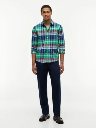 Kariertes Oxford-Hemd in Regular Fit