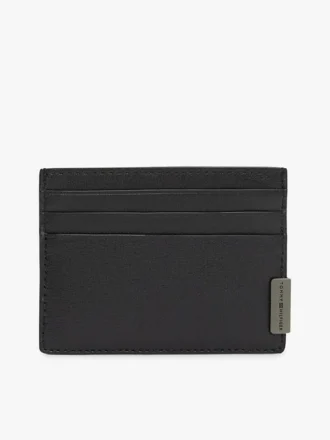 Kartenetui aus genarbtem Leder