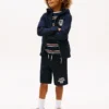 Kinder-Hoodie mit Reißverschluss und Logo Kinder-Hoodie mit Reißverschluss und Logo