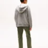 Kinder-Hoodie mit Reißverschluss und Logo Kinder-Hoodie mit Reißverschluss und Logo