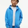 Kinder-Hoodie mit Reißverschluss und tonalen Flaggen Kinder-Hoodie mit Reißverschluss und tonalen Flaggen