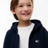 Kinder-Hoodie mit Reißverschluss und tonalen Flaggen