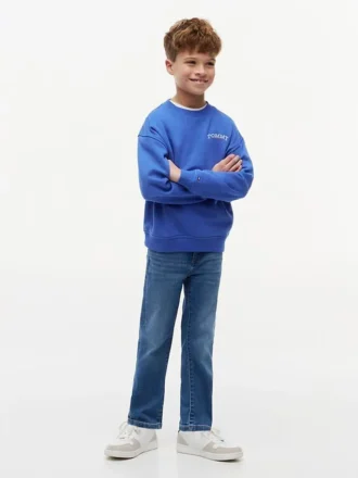 Kinder-Jeans in gerader Passform