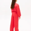 Kinder-Jogginghose mit gewelltem Flaggenlogo Kinder-Jogginghose mit gewelltem Flaggenlogo
