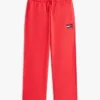 Kinder-Jogginghose mit gewelltem Flaggenlogo Kinder-Jogginghose mit gewelltem Flaggenlogo