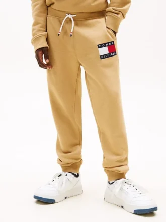 Kinder-Jogginghose mit Logo-Abzeichen