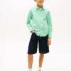 Kinder-Oxfordhemd aus Stretch-Gingham Kinder-Oxfordhemd aus Stretch-Gingham