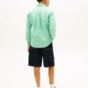 Kinder-Oxfordhemd aus Stretch-Gingham Kinder-Oxfordhemd aus Stretch-Gingham