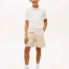 Kinder-Polo aus offenem Strick