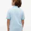 Kinder-Polohemd mit Logo und Farbblock-Design