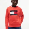 Kinder-Raglan-Sweatshirt mit Tommy-Flag-Logo Kinder-Raglan-Sweatshirt mit Tommy-Flag-Logo