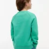 Kinder-Raglan-Sweatshirt mit Tommy-Flag-Logo Kinder-Raglan-Sweatshirt mit Tommy-Flag-Logo
