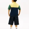 Kinder-Rugby-Polo mit Farbblock Kinder-Rugby-Polo mit Farbblock