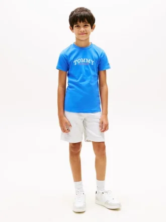 Kinder-Set aus T-Shirt und Shorts mit Logo