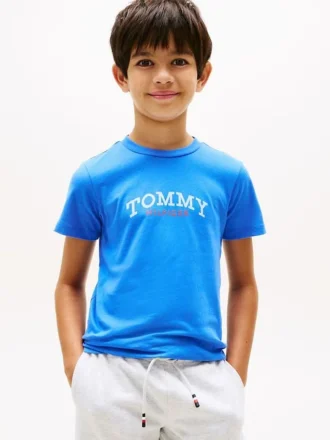 Kinder-Set aus T-Shirt und Shorts mit Logo