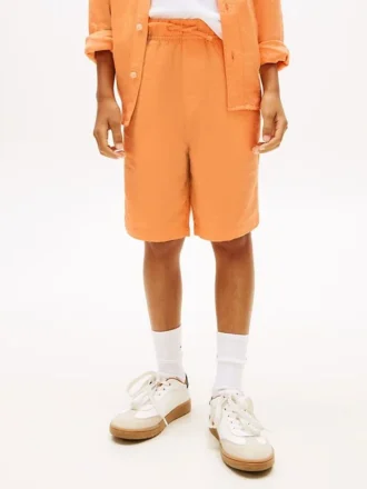 Kinder-Shorts aus Leinenmischung