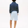 Kinder-Shorts aus Leinenmischung