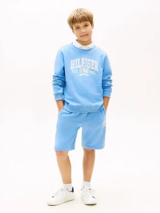 Kinder-Shorts mit Crest-Logo