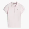 Kinder-Stretch-Polo mit Puffärmeln Kinder-Stretch-Polo mit Puffärmeln