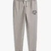 Kinder-Sweathose aus gebürstetem Fleece im College-Stil Kinder-Sweathose aus gebürstetem Fleece im College-Stil