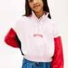 Kinder-Sweatshirt mit Viertelreißverschluss