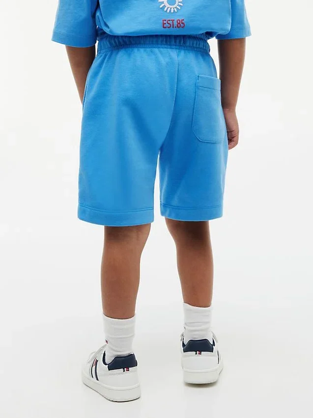 Kinder-Sweatshorts mit „Sun & Wave“-Logo Kinder-Sweatshorts mit „Sun & Wave“-Logo