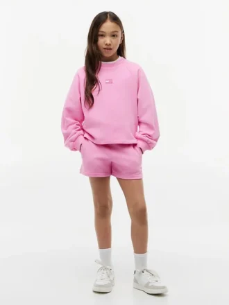 Kinder-Sweatshorts mit tonalen Flaggen