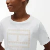 Kinder-T-Shirt mit Blumenflaggen-Motiv Kinder-T-Shirt mit Blumenflaggen-Motiv