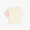 Kinder-T-Shirt mit gemischten Streifen Kinder-T-Shirt mit gemischten Streifen