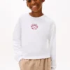 Kinder-T-Shirt mit gesticktem Herz-Logo Kinder-T-Shirt mit gesticktem Herz-Logo
