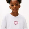 Kinder-T-Shirt mit gesticktem Herz-Logo Kinder-T-Shirt mit gesticktem Herz-Logo